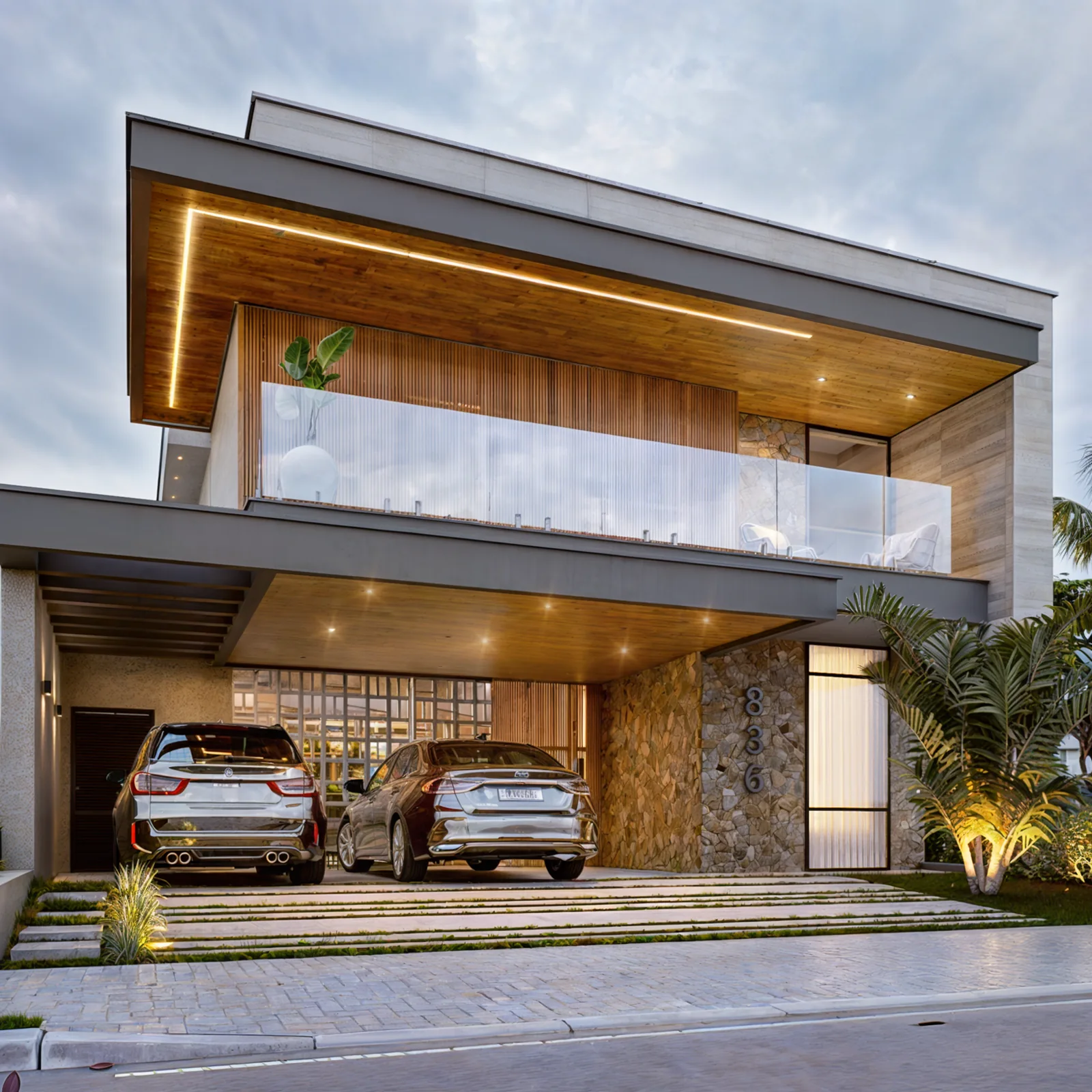 Residência Eplenum, projeto do Studio 836